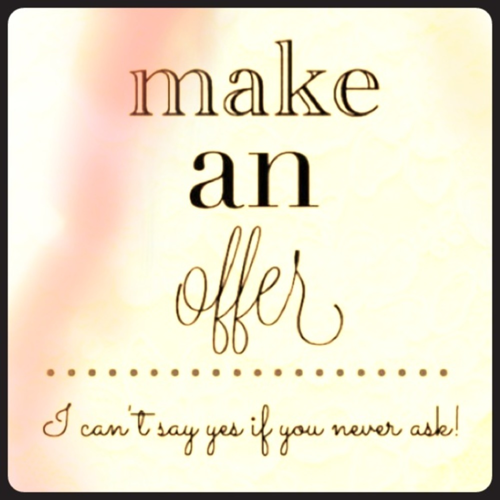 Feel free to submit an offer